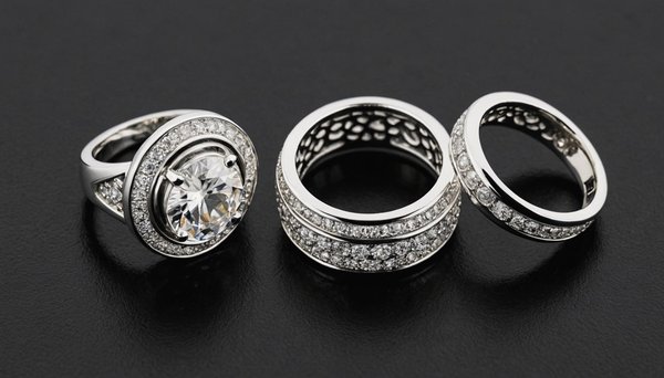 Elegant choices: sterling silver earrings and rings for you
